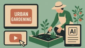 No-Face YouTube: Tips for Urban Gardening Content